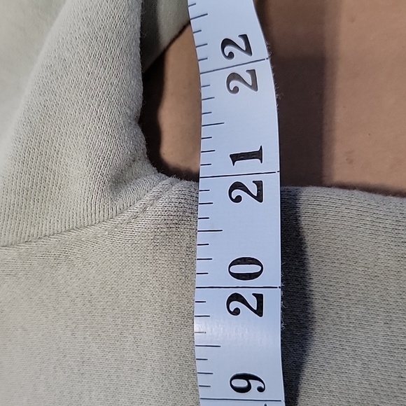 Hollister Size XS Oversized Fit Sage Green Front Full Zip Hoodie, EUC - Picture 7 of 10